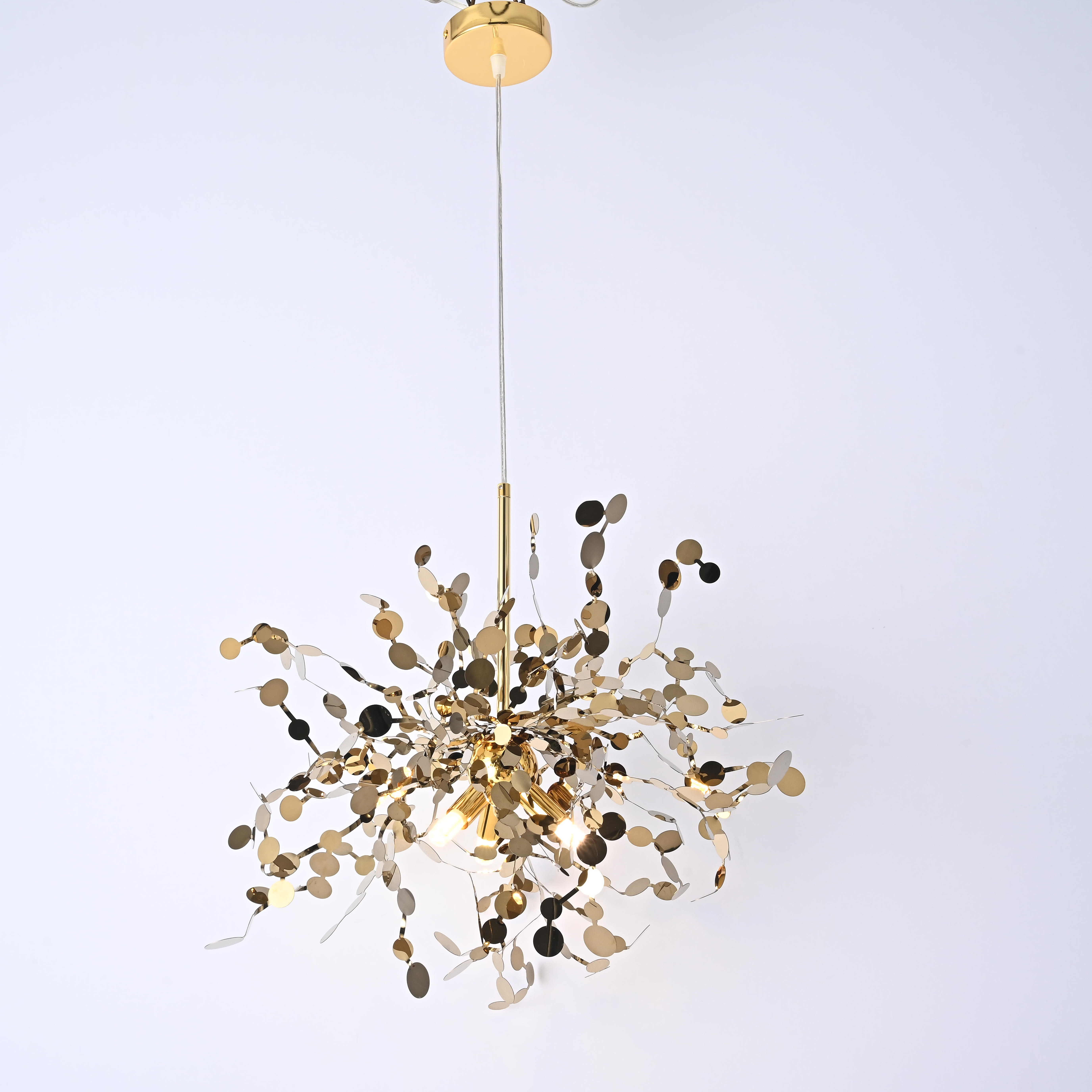 Люстра Tezani Argent Suspension Pendant Lamp 40 Gold By Imperiumloft