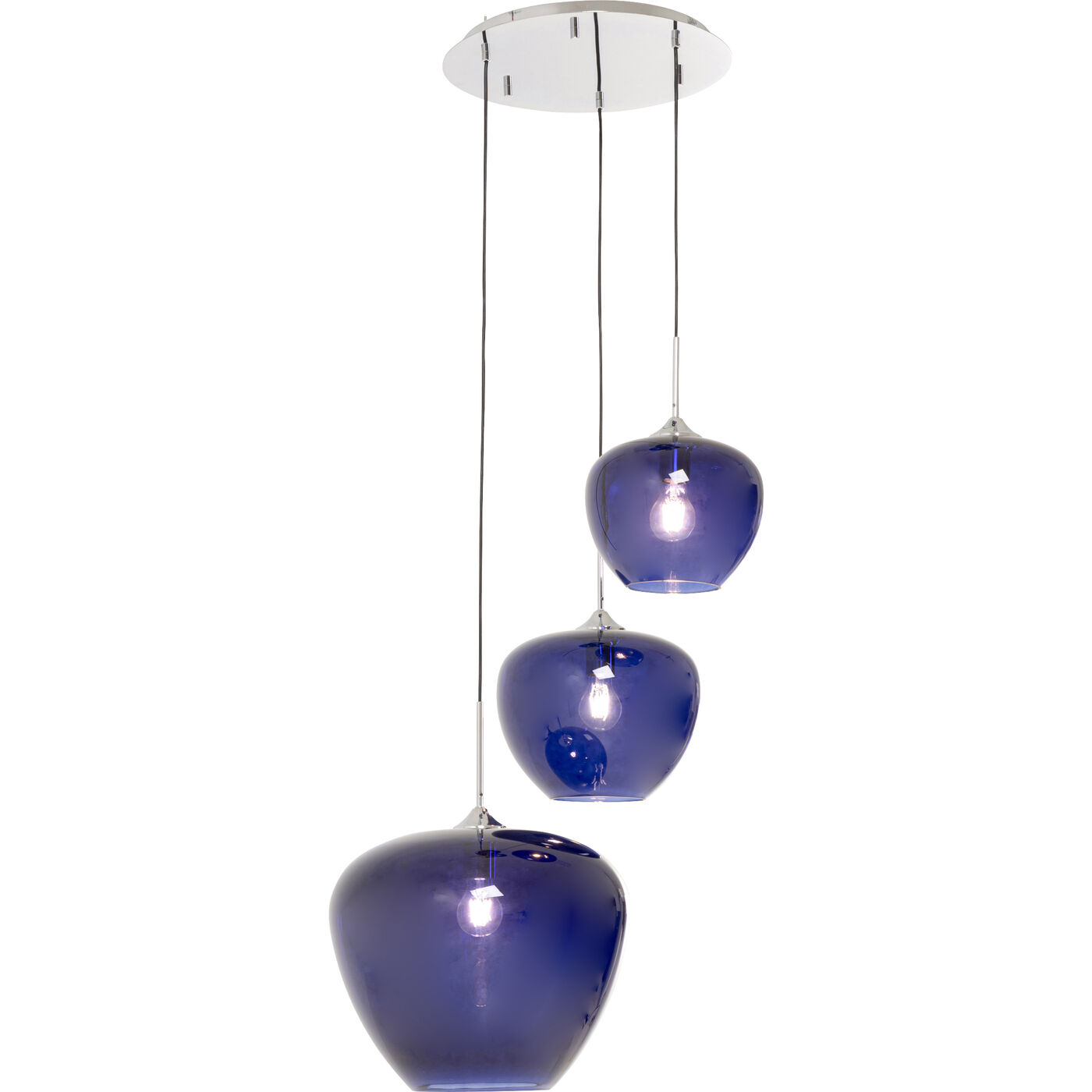 Светильник подвесной Sphere Night Blue Ø45cm KARE 57651