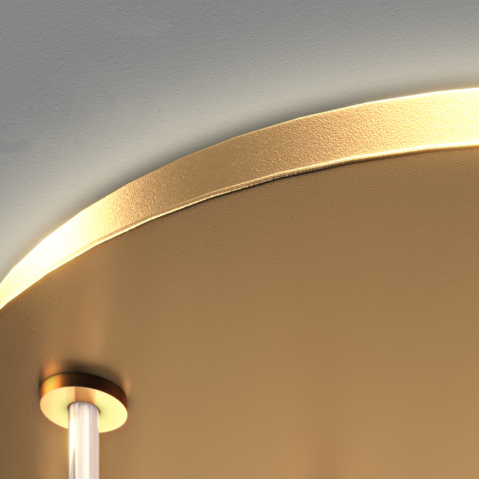 Потолочная люстра HILARY B L150 Brass by ImperiumLoft