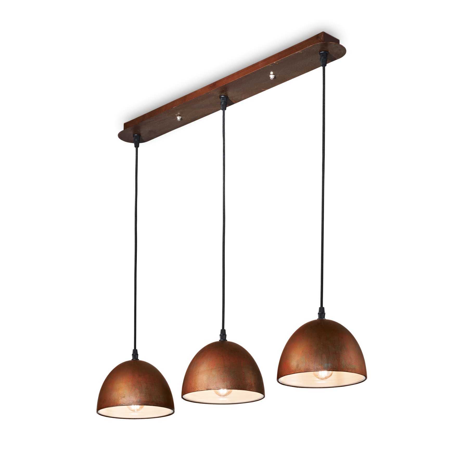 Потолочный светильник Ideal Lux FOLK SP3 CORTEN 174235