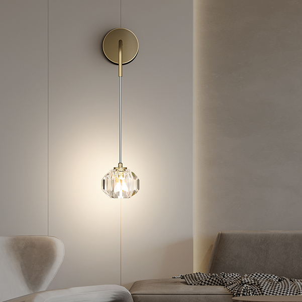 Настенный светильник BIANCA WALL Brass by ImperiumLoft