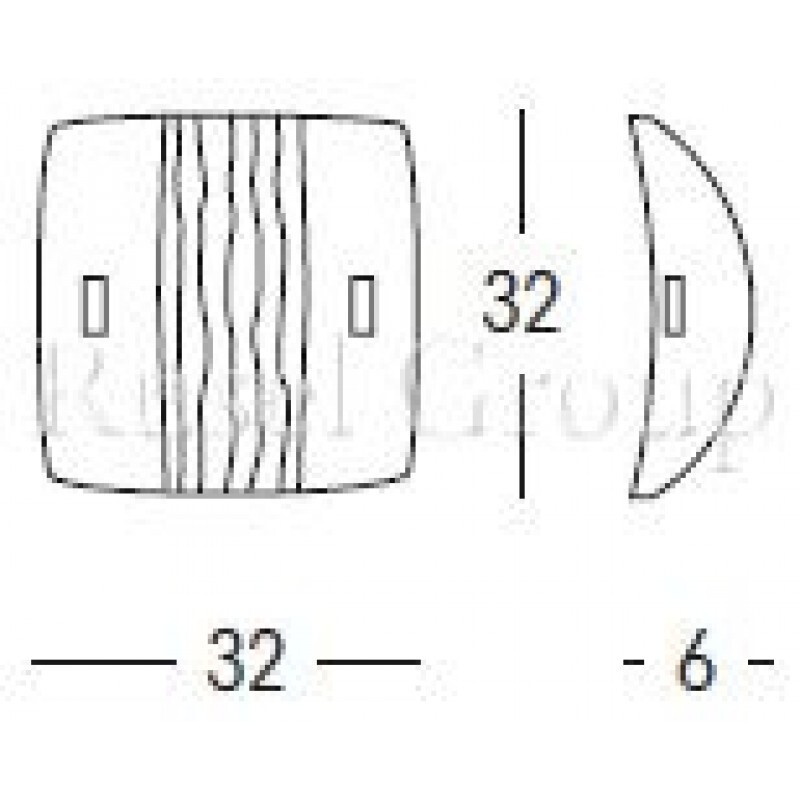 Настенно-потолочный светильник Linea Light Syberia 4490