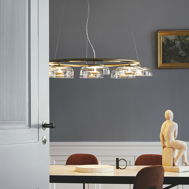 Светодиодная люстра ARCTIC D100 by ImperiumLoft