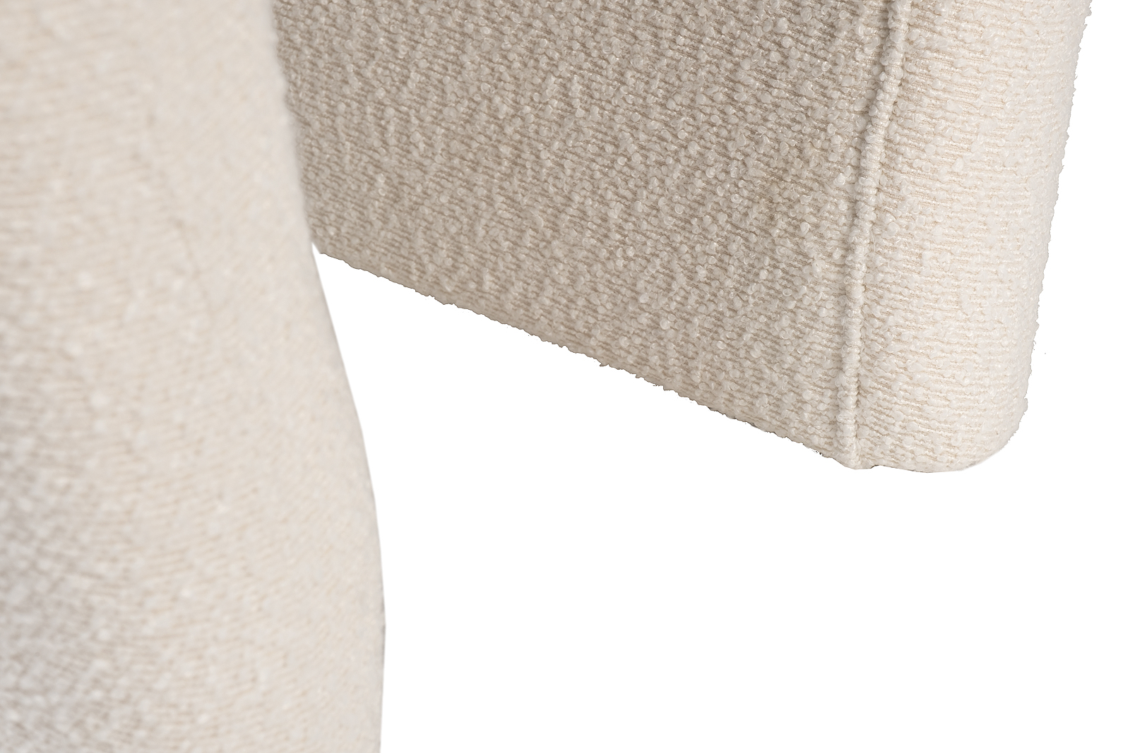 Пуф букле белый Garda Decor GY-08717