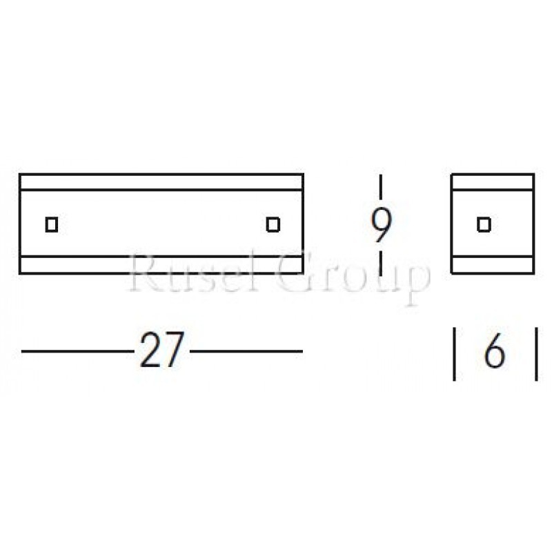 Настенный светильник Linea Light Mille 1022