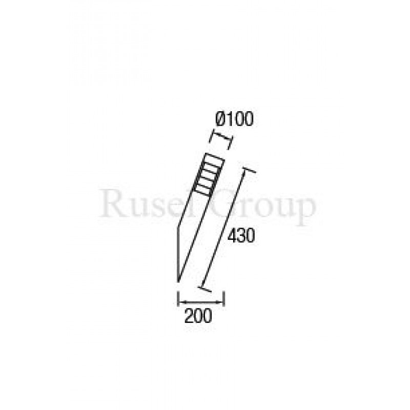 Уличный светильник Leds C4 PRIAP
