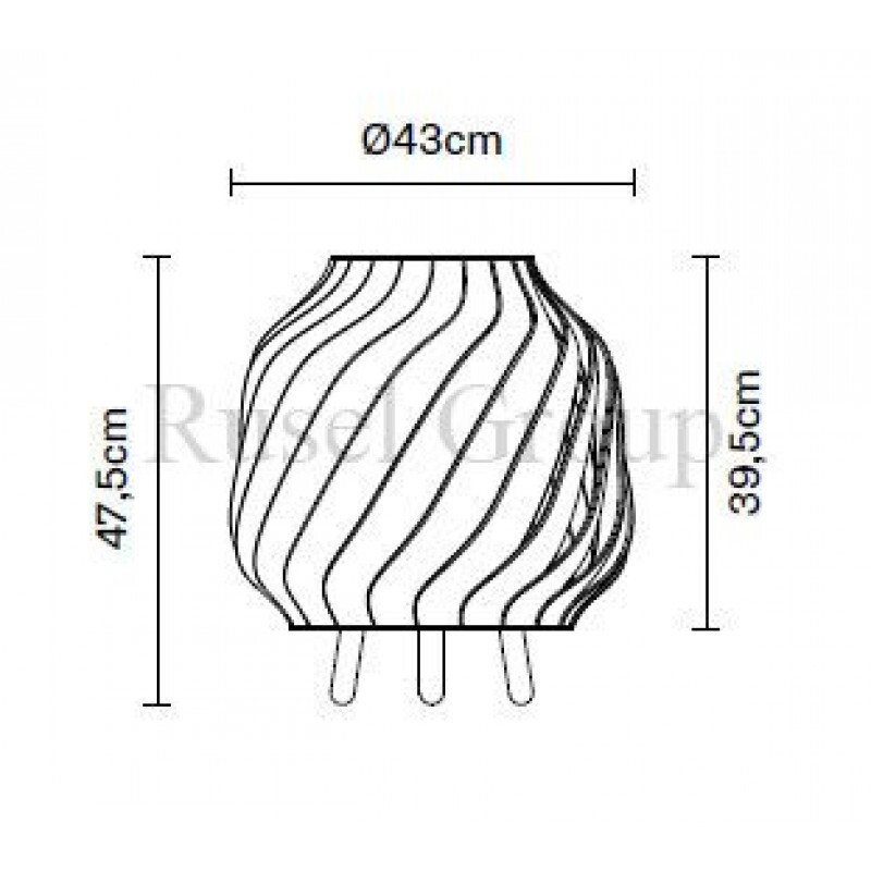 Настольная лампа Fabbian LAMAS F24 B03 01