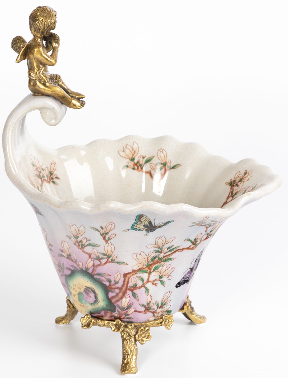 Чаша с ангелом Glasar 31G2566/B677EC/HP1535