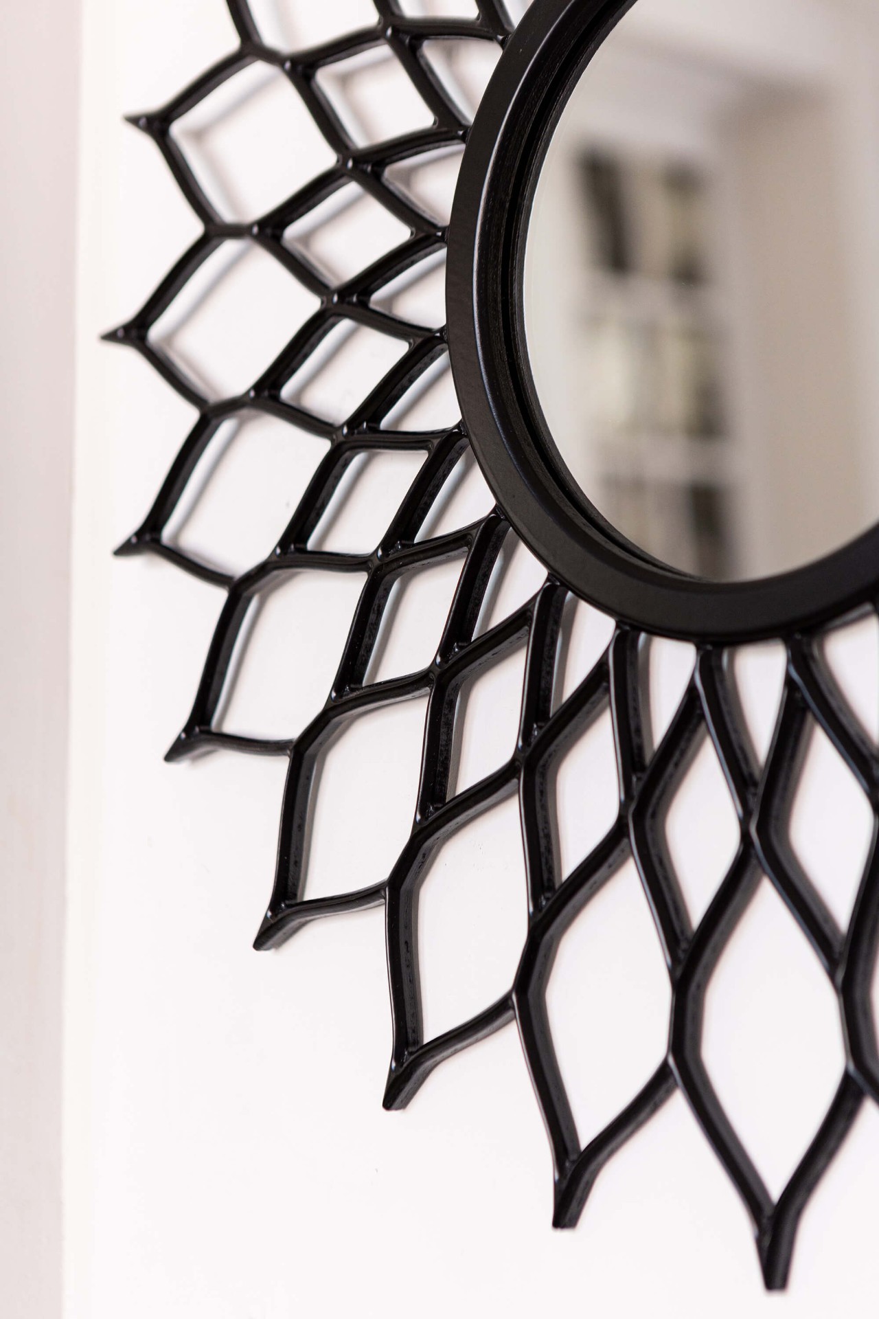 Зеркало BountyHome Mast Black mv036-black