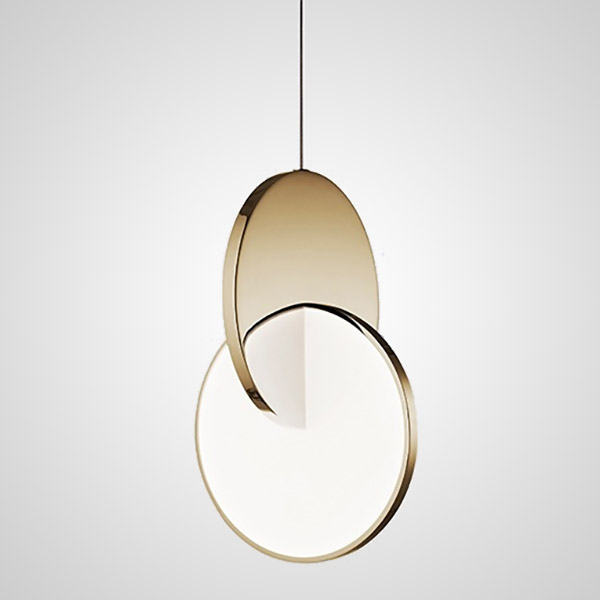 Подвесной светильник ECLIPSE PENDANT LIGHT by broom Gold by ImperiumLoft