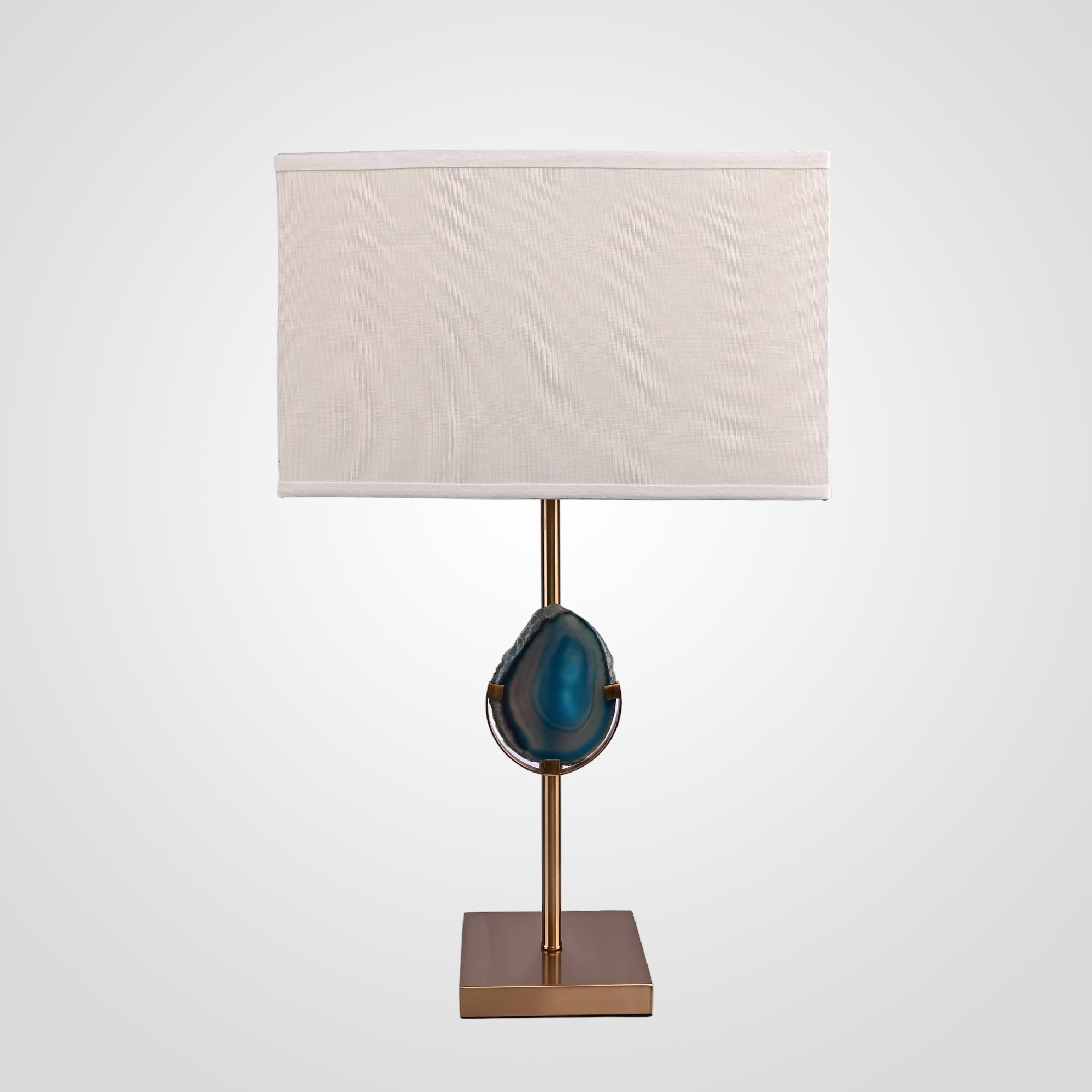 Настольная Лампа Blue Agate Table Lamp By Imperiumloft