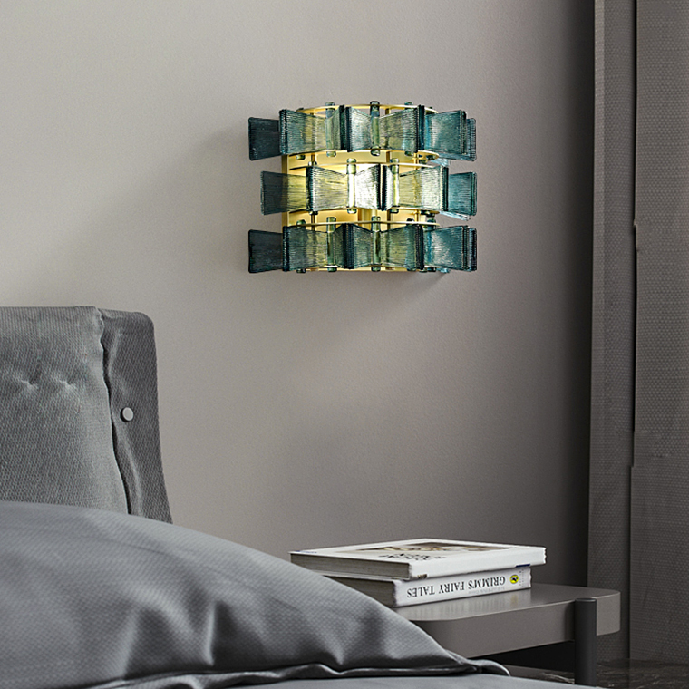 Бра DEXTER WALL Blue S by ImperiumLoft