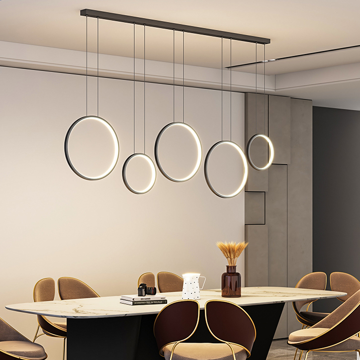 Подвесной светильник FREDDO L170 Black by ImperiumLoft