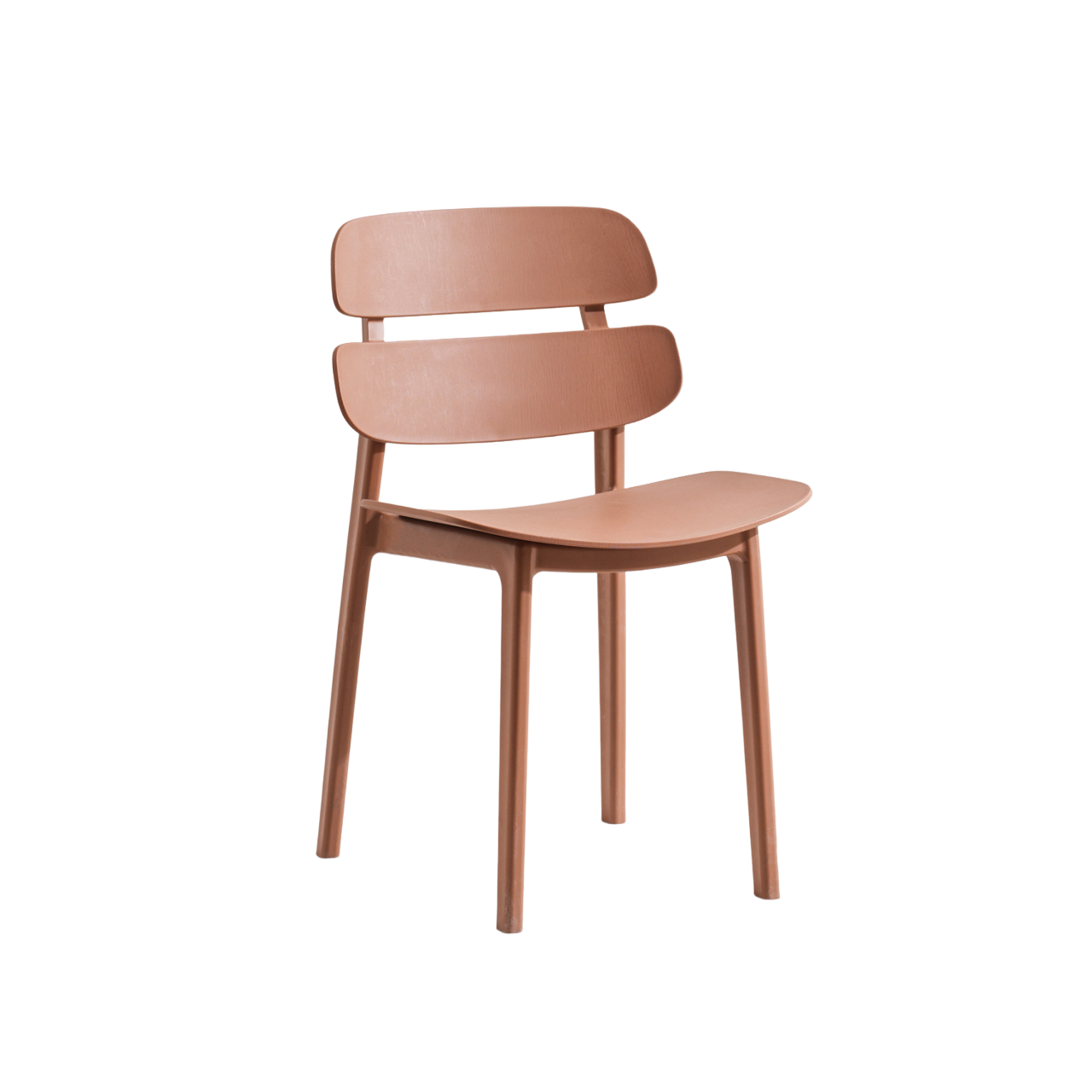 Стул обеденный Tony пластик коричневый Stool Group