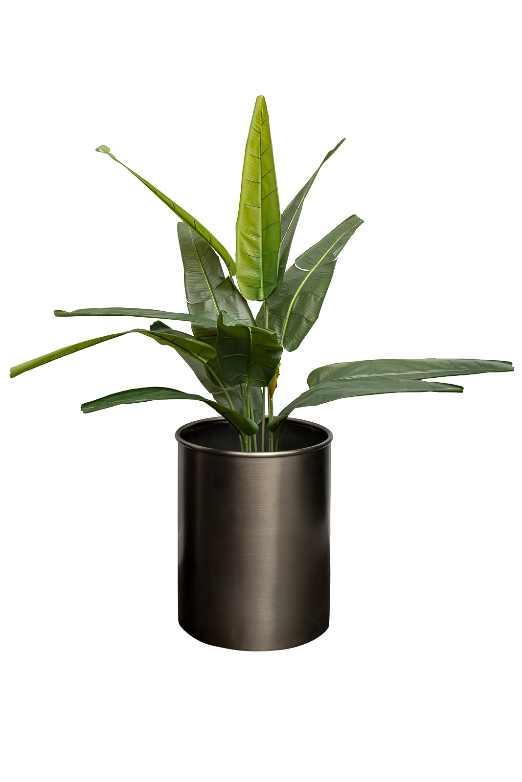 Кашпо напольное, цвет матовый никель d50*60 Garda Decor 58DB-08239