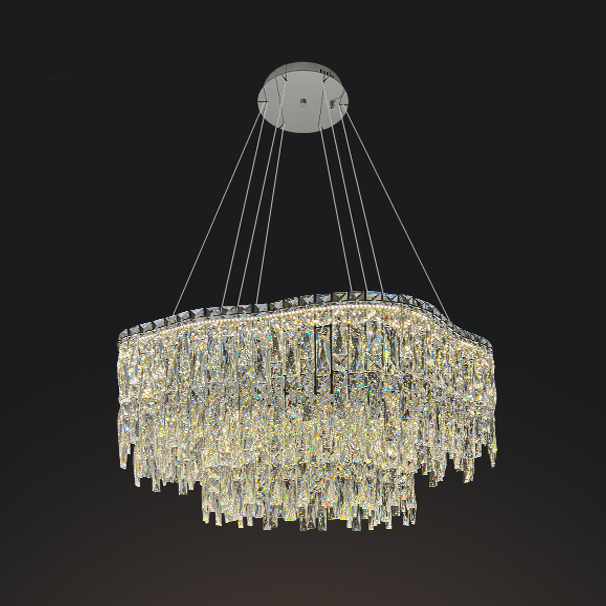 Кольцевая люстра MICHELLE D60+100 Chrome by ImperiumLoft