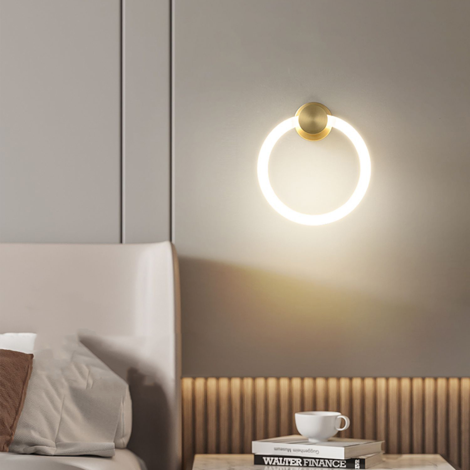Настенный светильник DAMON WALL Black by ImperiumLoft