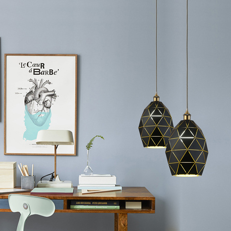 Подвесной светильник PINEAPPLE Black Gold by ImperiumLoft