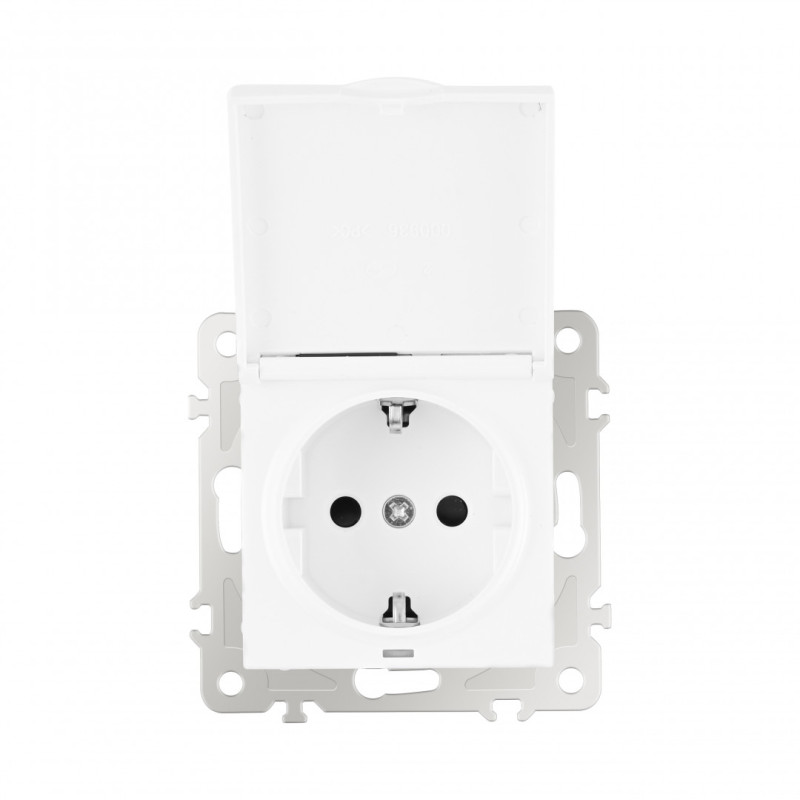 Розетка Arte Milano 206.41-1.white