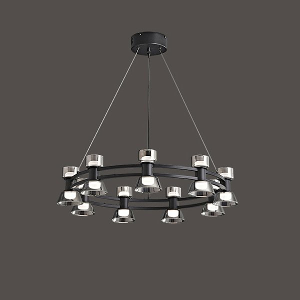 Подвесная люстра BLASIUS D63 Black by ImperiumLoft