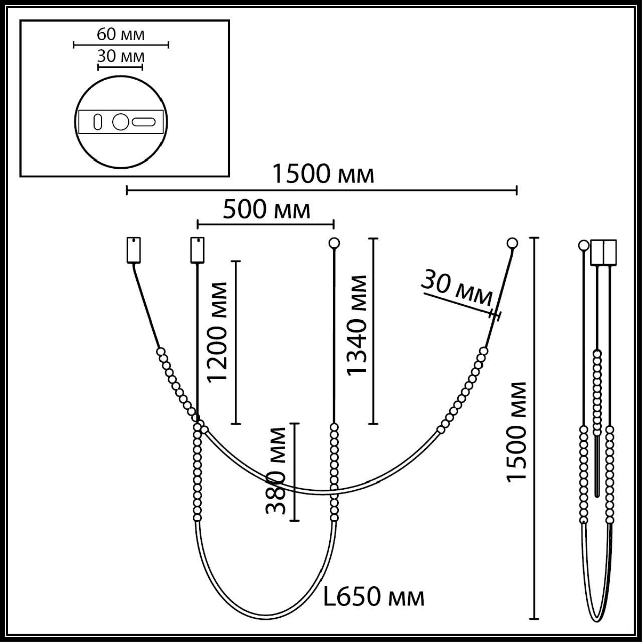 Потолочный светильник Odeon Light 7149/24CL