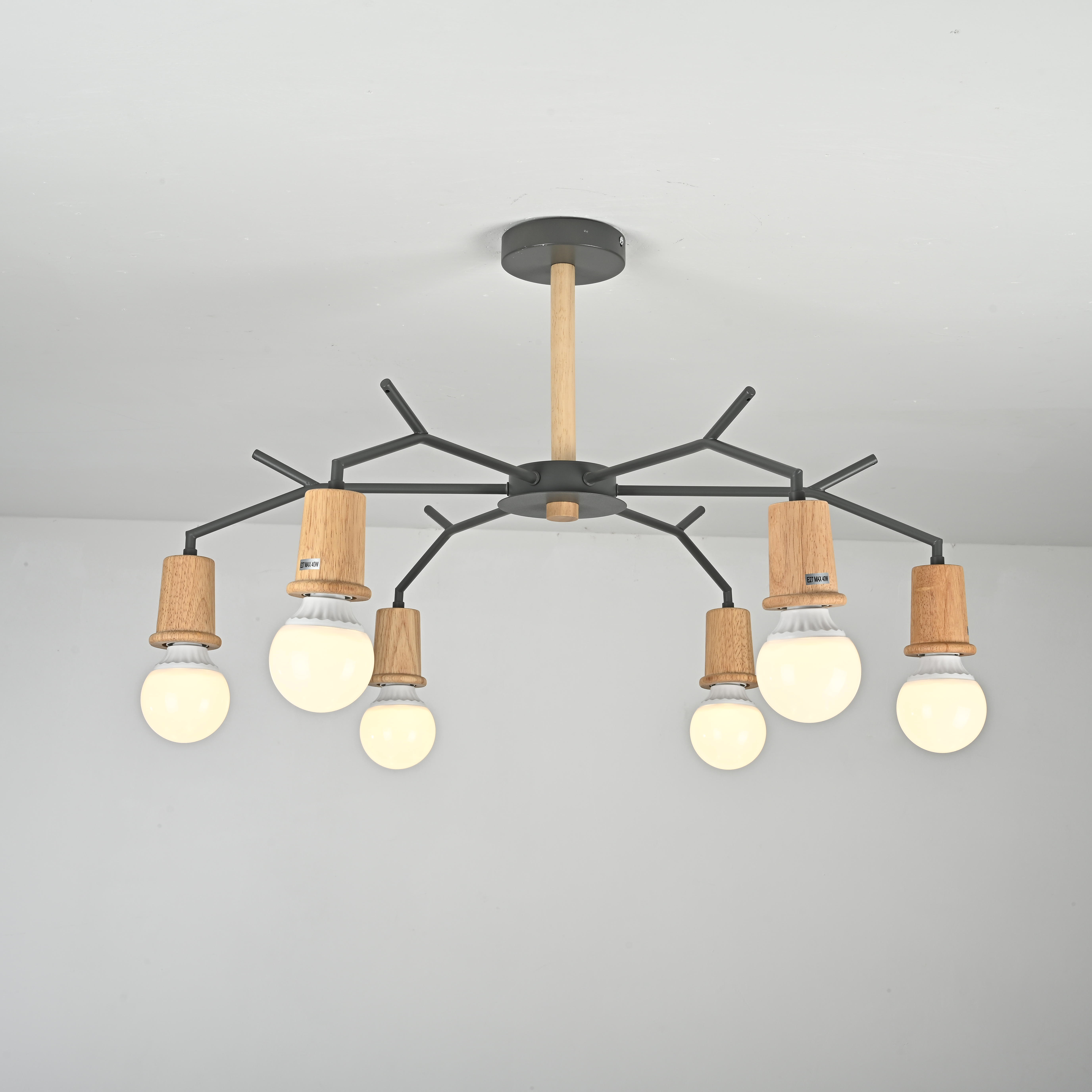 Потолочная Люстра Les Color D80 Grey By Imperiumloft