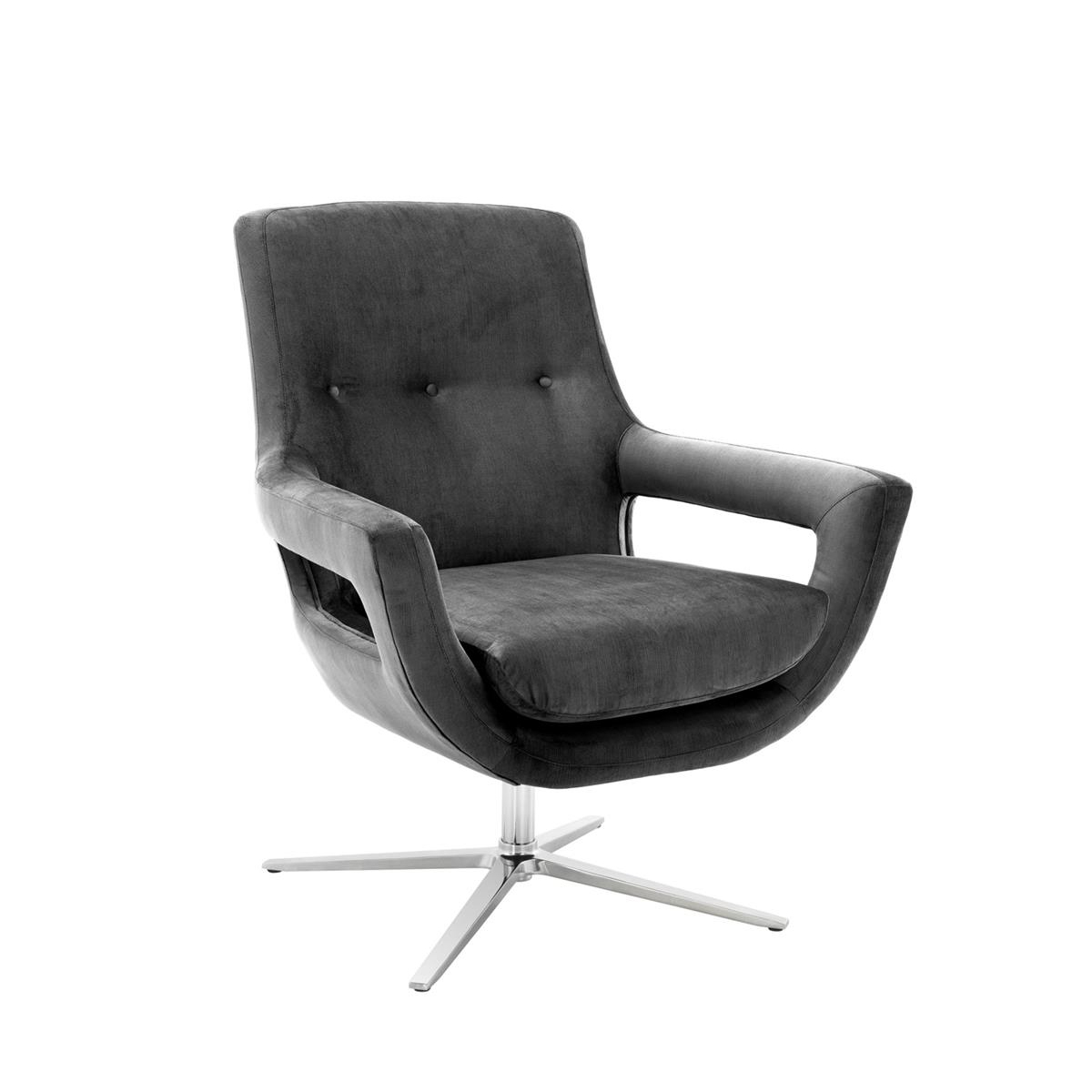 Кресло Delight Collection Ruben grey