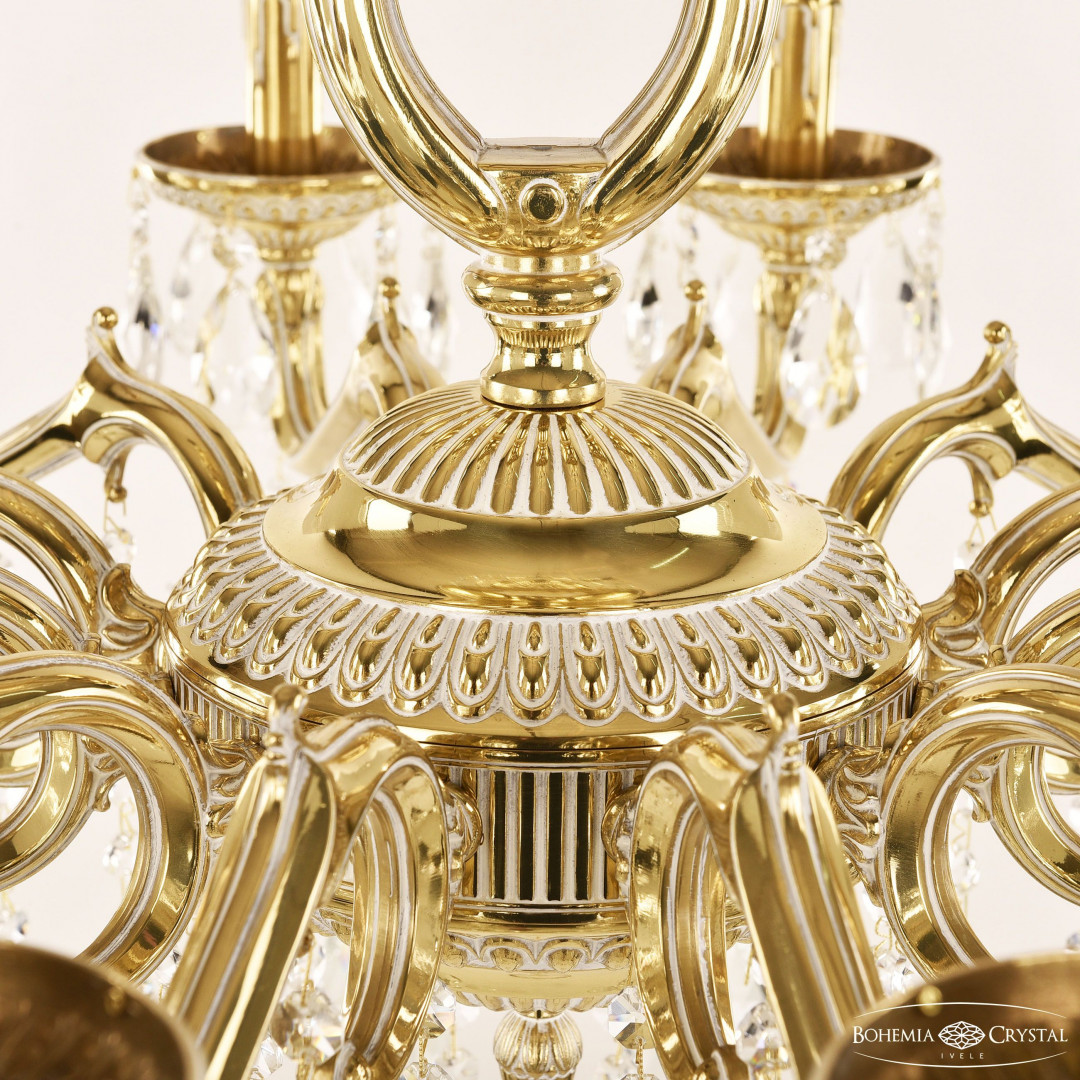 Люстра бронзовая 75302/12/250 A GW Bohemia Ivele Crystal