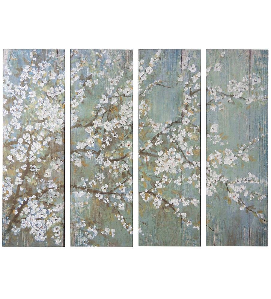 Картина Цветущая вишня из -х частей Glasar 81982-DS
