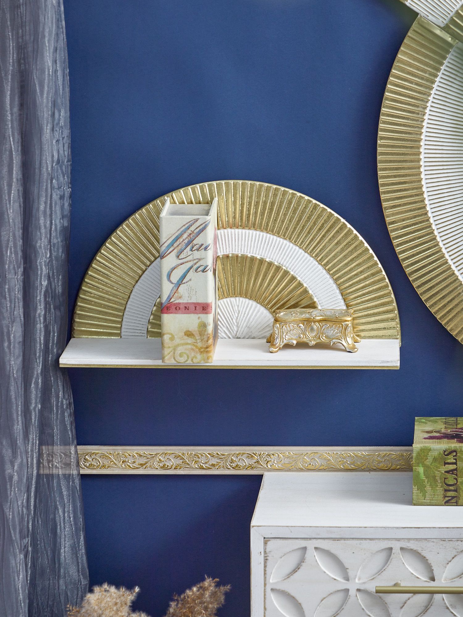 Полка настенная Glasar 70-004