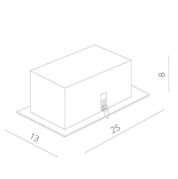 Встраиваемый светильник Arte Lamp A5941PL-2GY