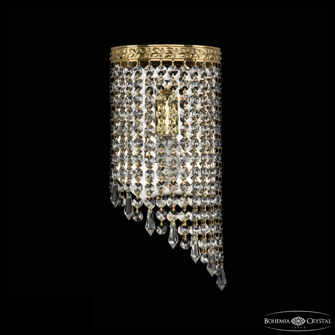 Бра хрустальные 83401BR/15IV-33 G Drops Bohemia Ivele Crystal