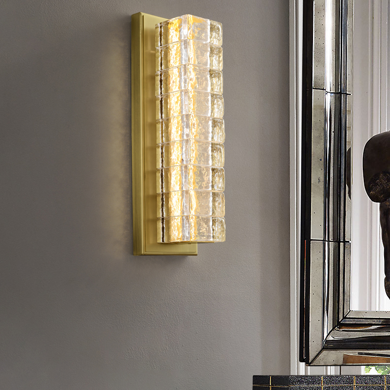 Настенный светильник IMANUEL WALL H50,5 Brass by ImperiumLoft
