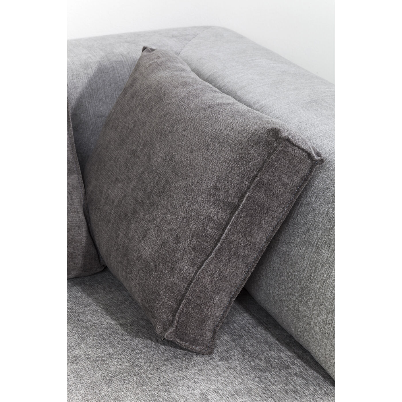 Диван угловой правосторонний Infinity Ottomane Right Grey KARE 81323