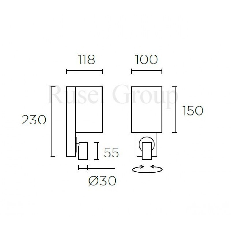 Настенный светильник Leds-C4 BUC AP