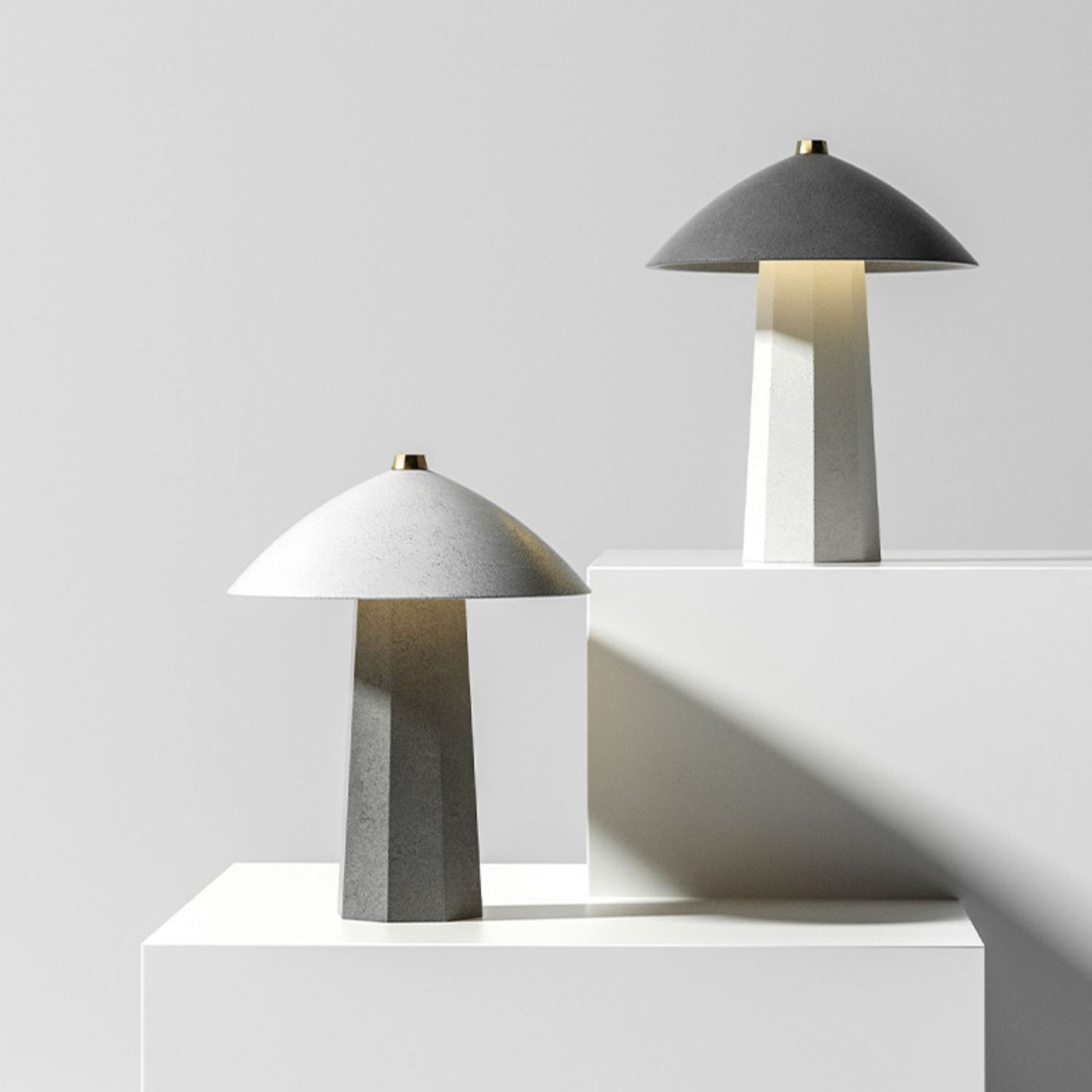 Настольная лампа ROMAR White by ImperiumLoft