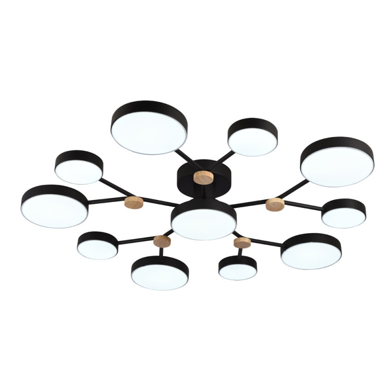 Накладная люстра LED4U L3201-960 BK