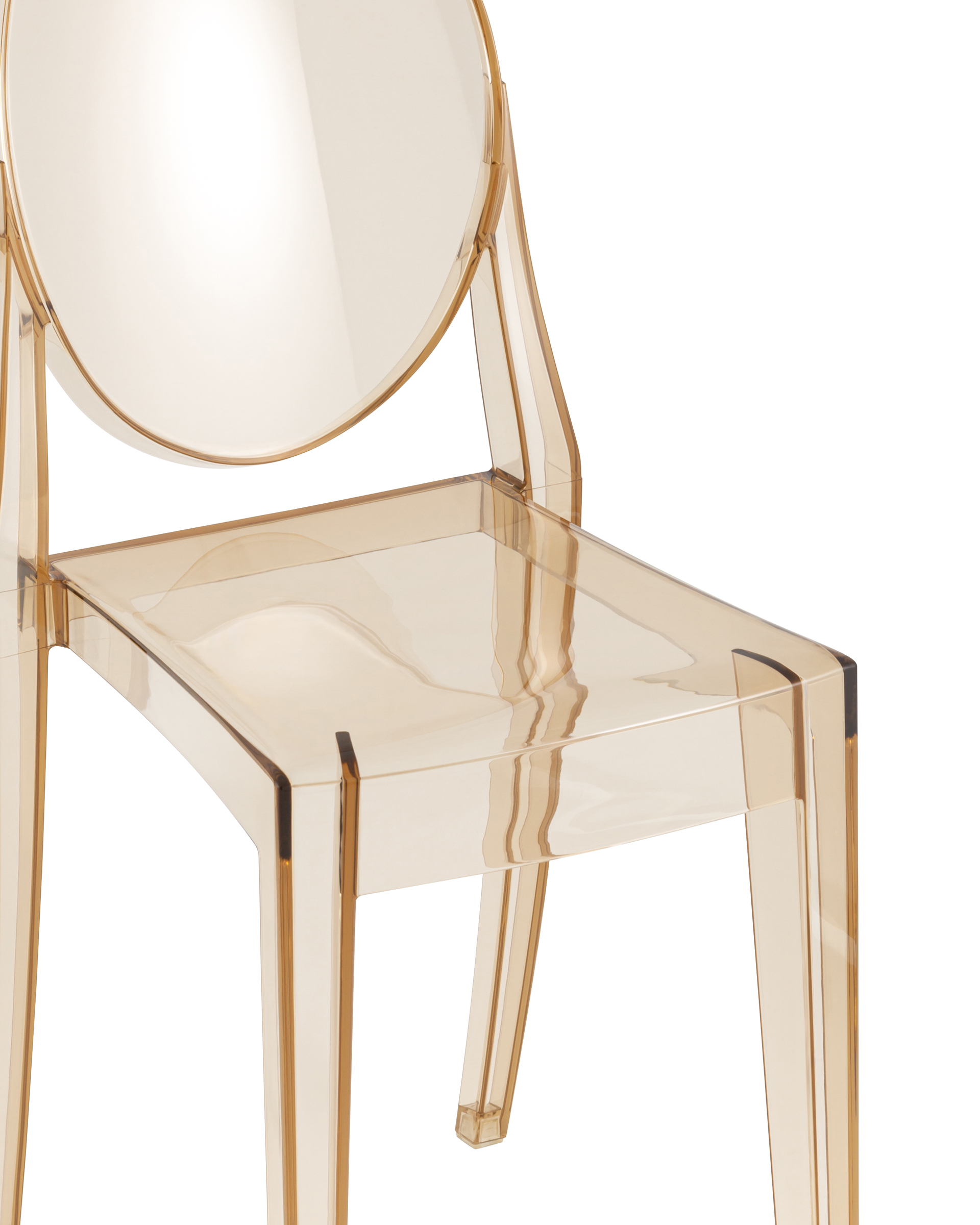 Стул Victoria Ghost NEW янтарный Stool Group