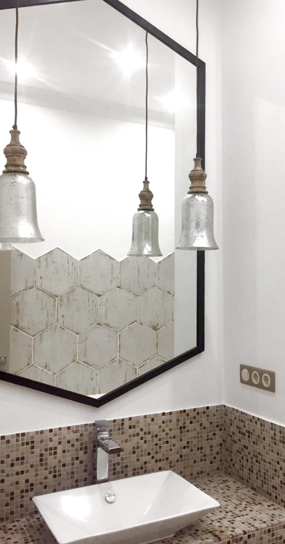 Зеркало BountyHome Hexagon mv168