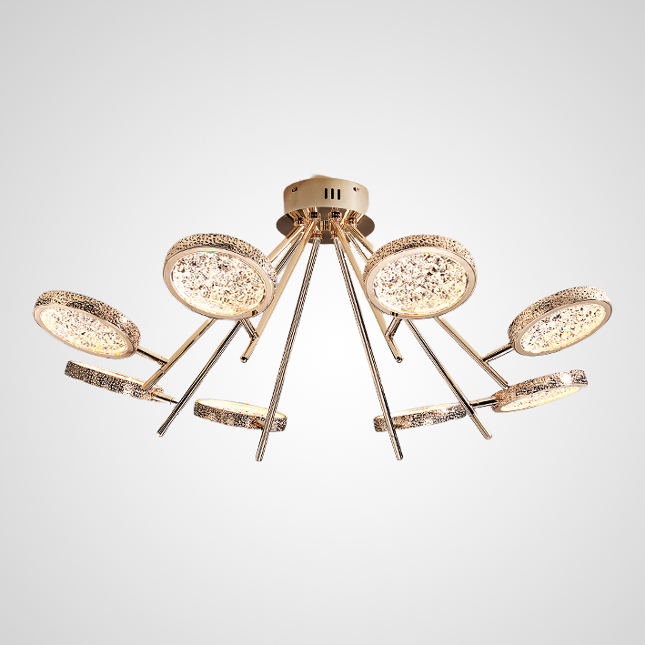 Потолочная люстра NAINA B CH A L8 by ImperiumLoft