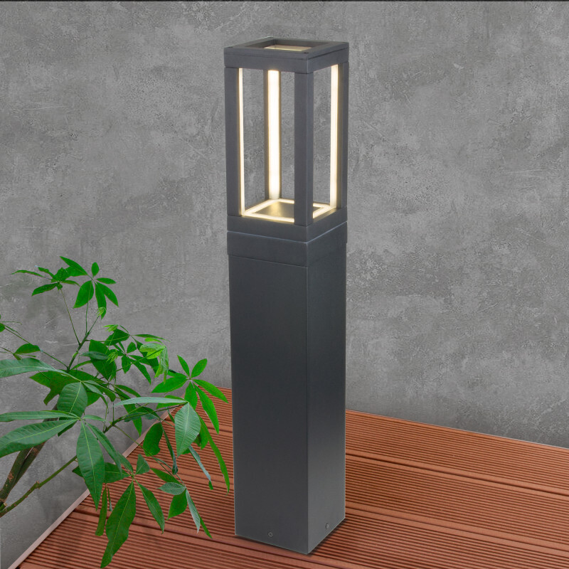 Садовый светильник Elektrostandard 1529 TECHNO LED серый