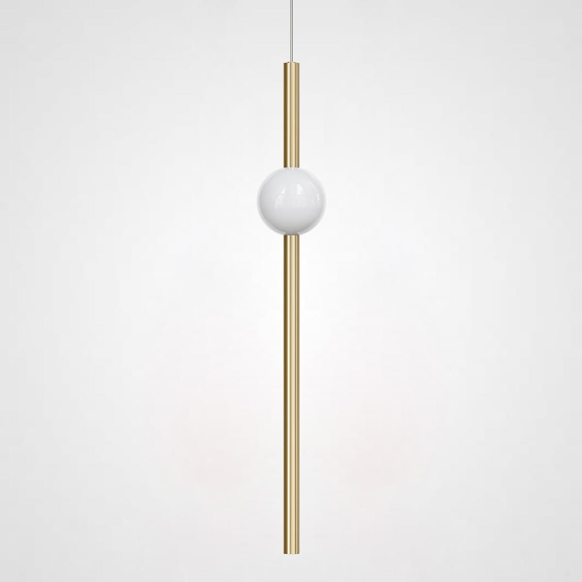 Подвесной светильник broom ORION GLOBE LIGHT gold D L910 by ImperiumLoft