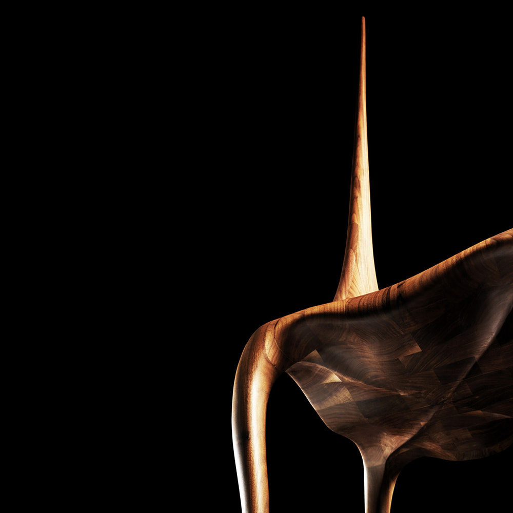 Стул Agrippa LADY STING WALNUT