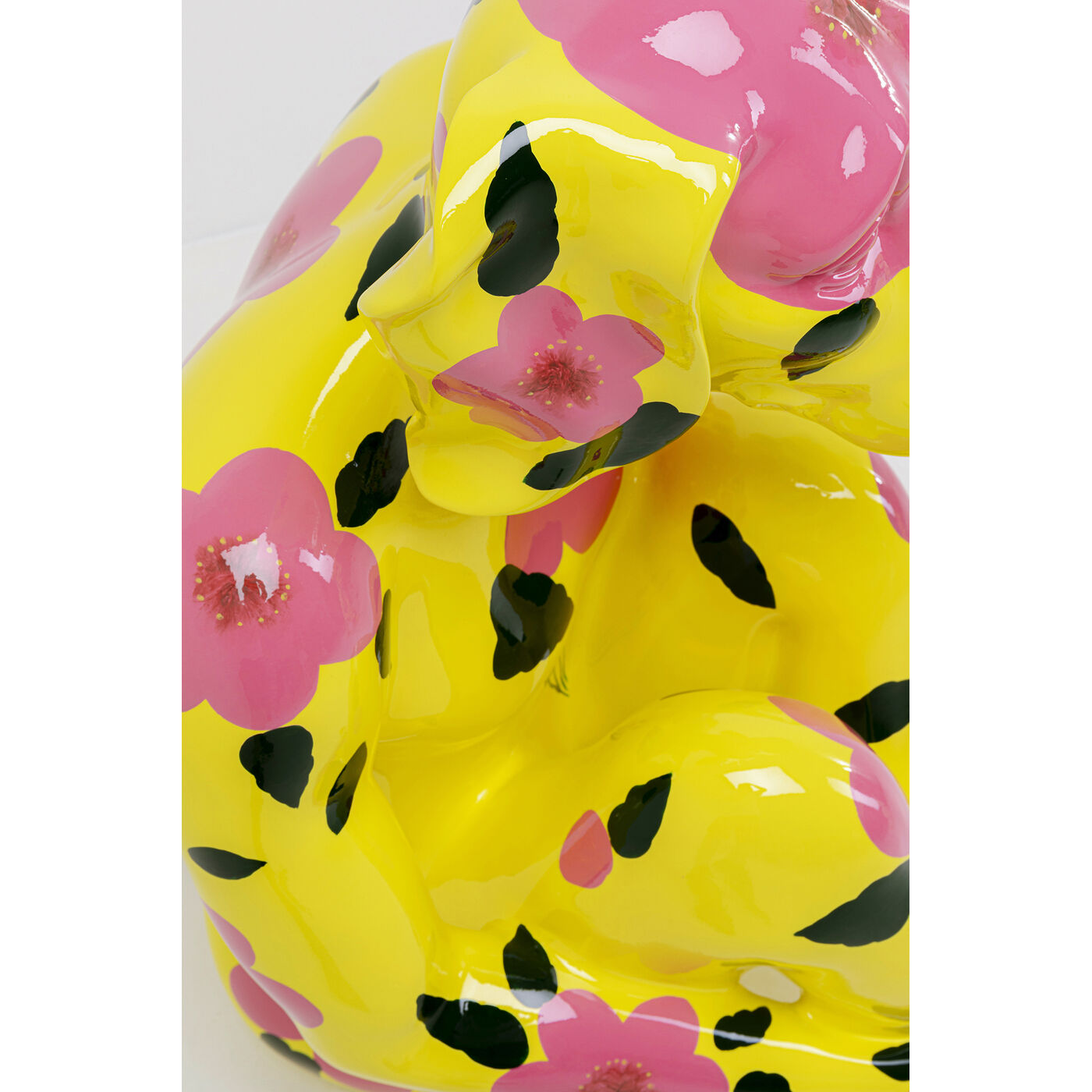 Фигура декоративная Gangster Dog Yellow 80 см KARE 56291