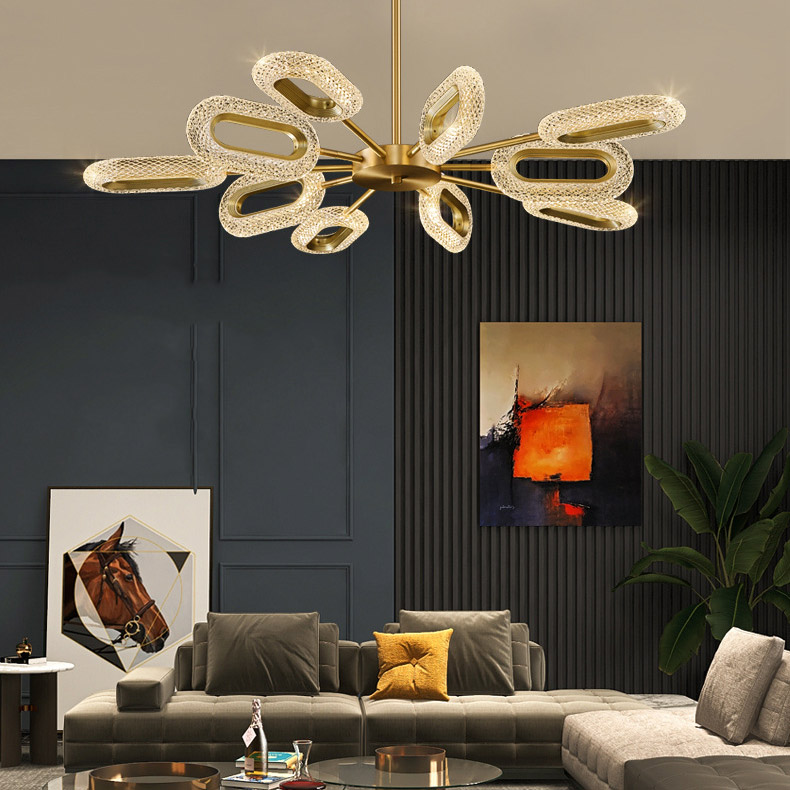 Потолочная люстра KEZIA X L8 by ImperiumLoft