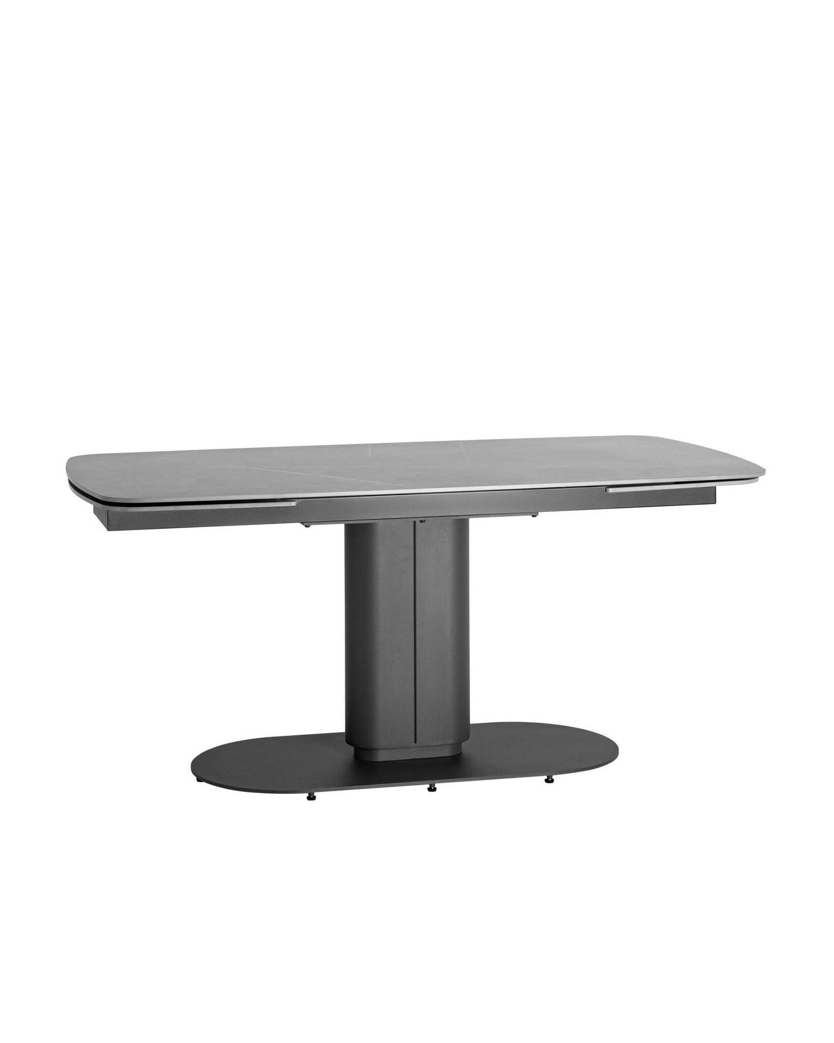 Стол обеденный Глория раскладной 170-250*90 керамика серая Stool Group