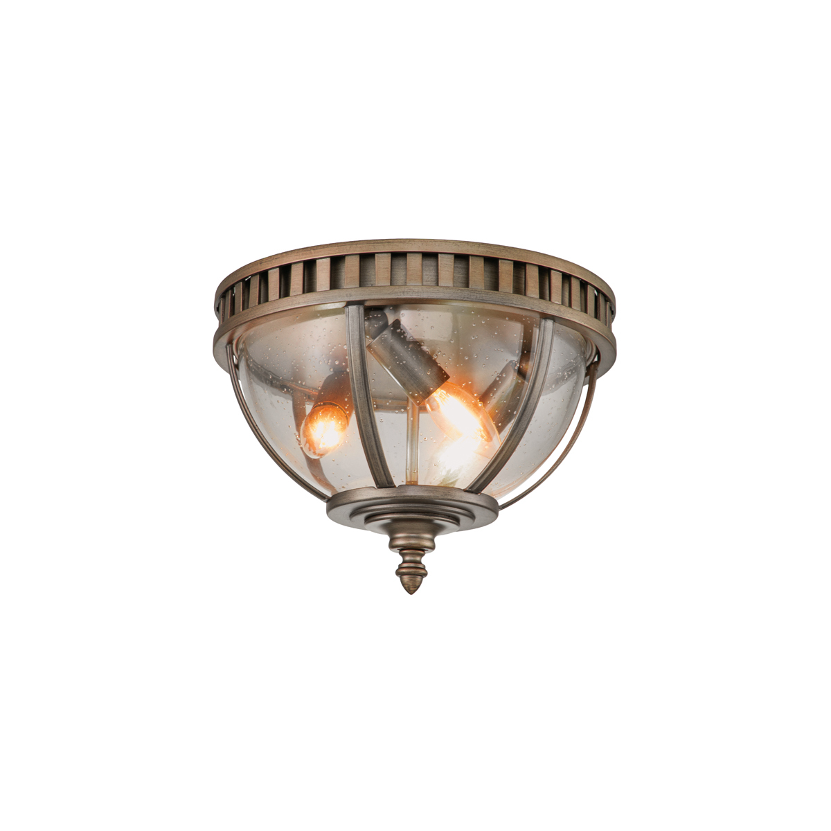 Потолочный фонарь Kichler KL-HALLERON-F-BU