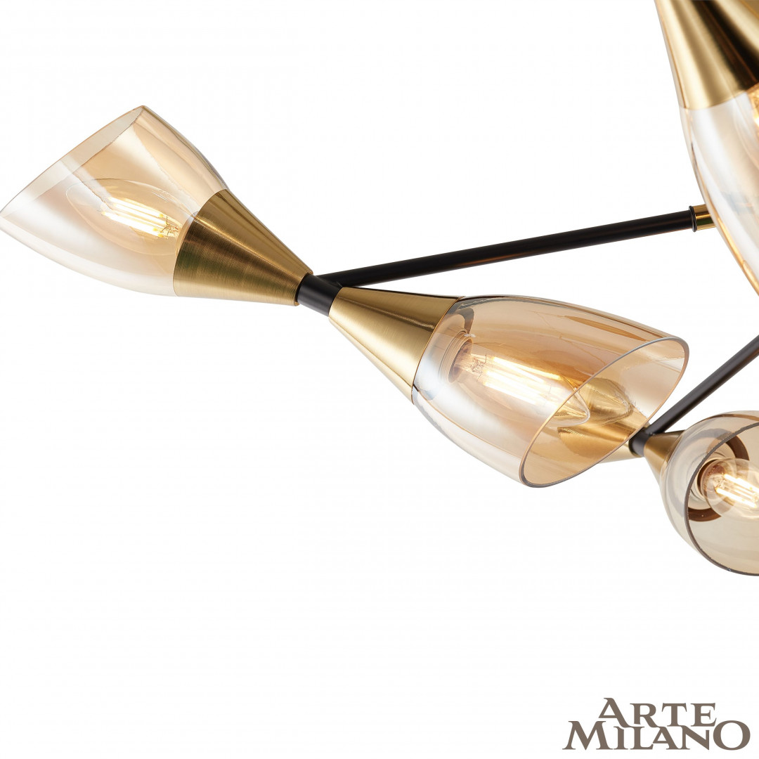 Люстра 276708/12 BK/GD Arte Milano