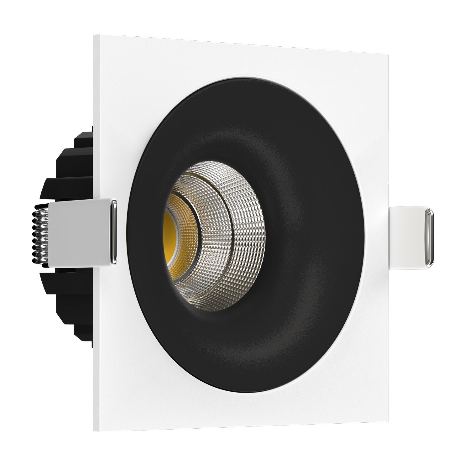 Встраиваемый светодиодный светильник Ledron LOFT SQ White-Black
