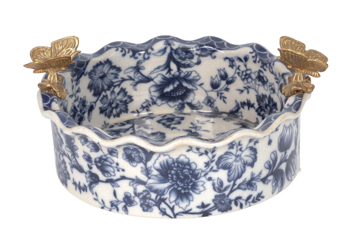 Чаша с бабочками Glasar D887HC/QEN317